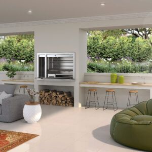 Signi Fires Stainless Steel Spit Braai