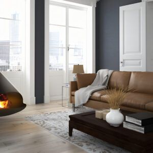 Signi Fires Cone Suspended Fireplace
