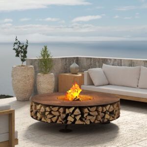 Signi Fires Discus Wood Burning Fire Pit