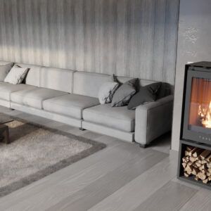 Forge f50 Freestanding Closed Combustion Fireplace