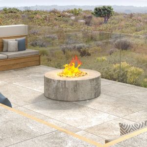 Signi Fires Outdoor Round Gas Fire Pit Burner