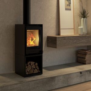 Forge f40 Freestanding Closed Combustion Fireplace