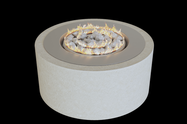 Round White Sandstone